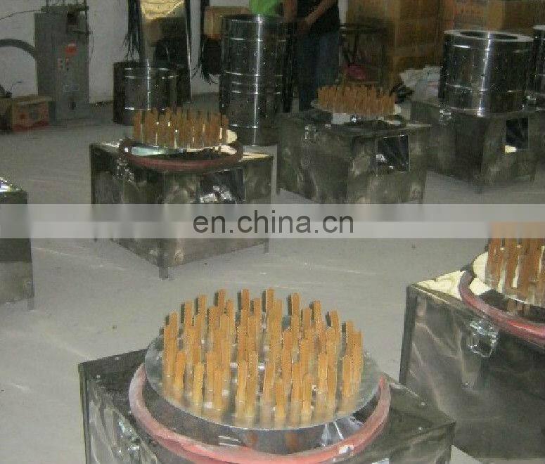 Hot sale thicker pedestal Stainless steel chook poultry plucker / chicken feather removal machine
