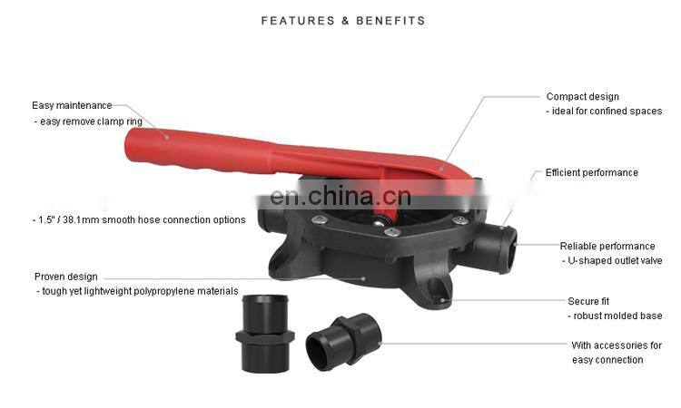 SEAFLO 45 LPM Plastic Manual Hand Water Pump