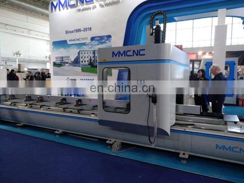 4 Axis Curtain Wall CNC Processing Milling Hole Machine