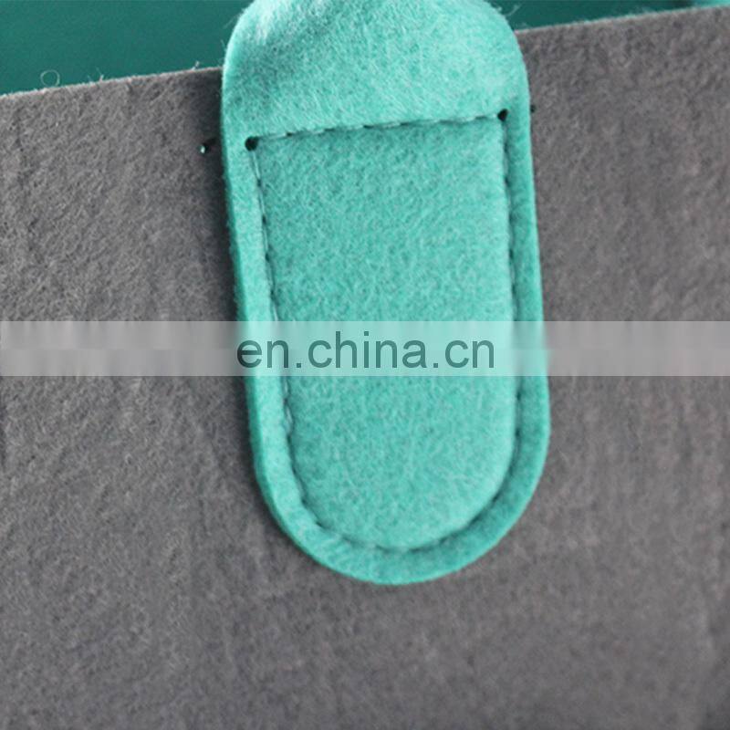 New design handmade nursery felt organizer diaper bag