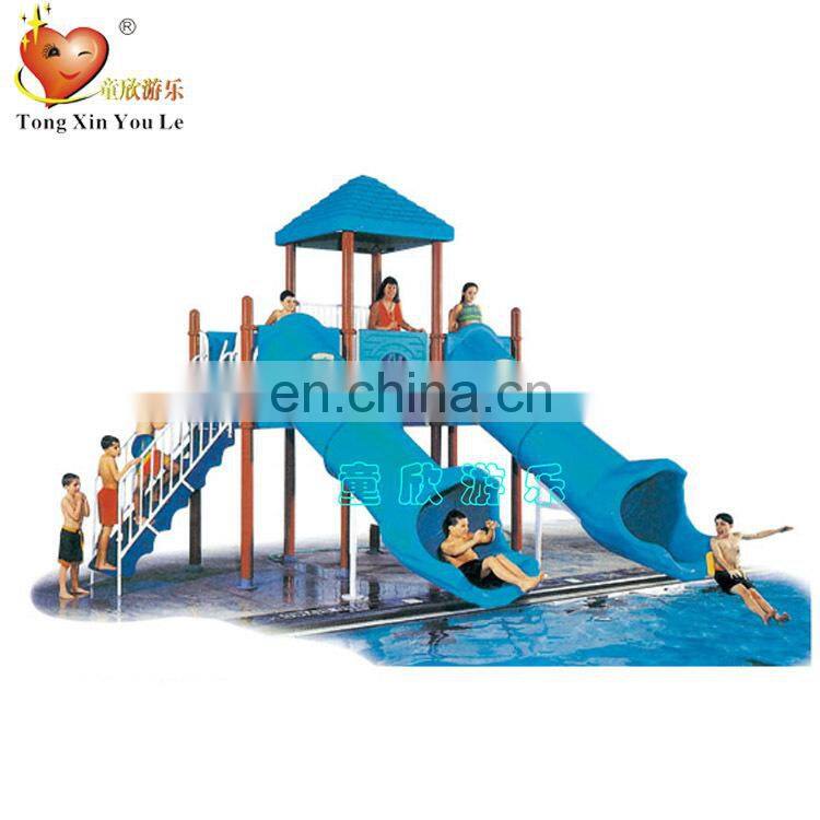 Water park equipment , outdoor water playground slide