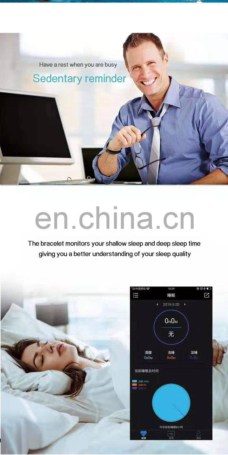 Golden Sky M3 Smart Watch Slim Full Touch Screen Female Smart Watch With Blood Pressure And Heart Rate Sport Bracelet Wristband