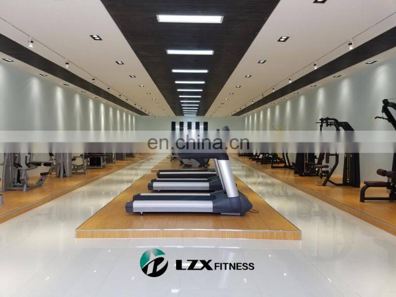 2020 Lzx gym equipment fitness&body building machine free weight hammer Adjustable Roman Chair