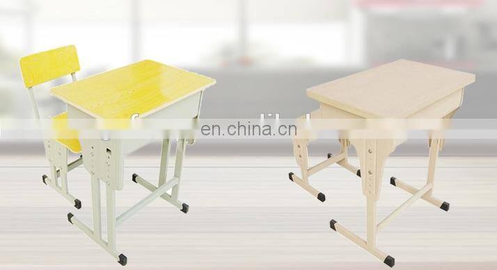 Double Standard Classroom Desk And Chair Set Classroom Desk And Chair For Children