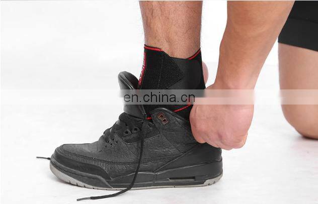 Top quality compression Breathable Ankle Support brace with double belt
