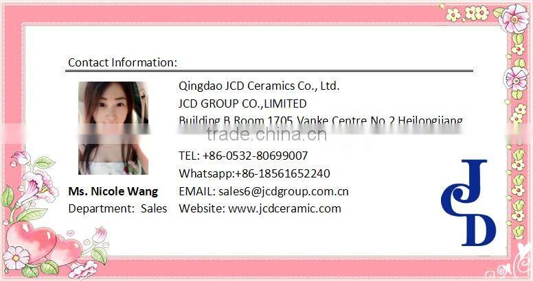 2015 high quality new Custom Logo Ceramic Pizza Plate