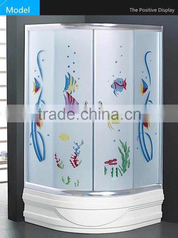 Chinese Bathroom Glass Shower Doors Fittings Steam Shower Cabins