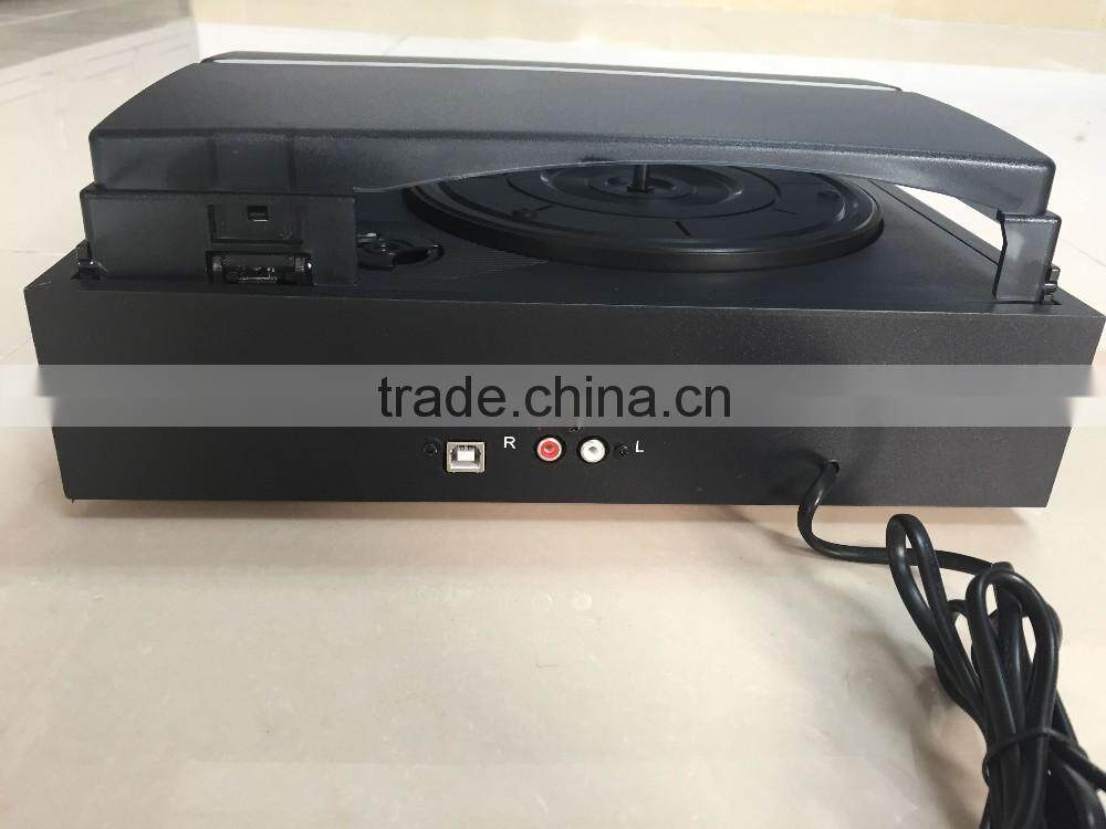 DS-2011 Cassette turntable player, records and tapes, 3-speed turntable