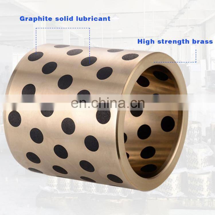 JDB151812 wholesale Sliding bearings self lubricating graphite bearing bushing copper sleeve