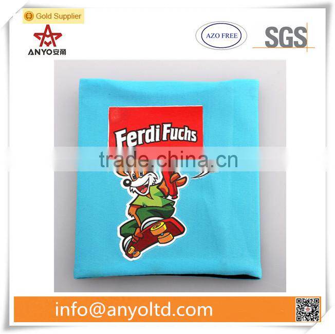 Polyester custom wristbands with zipper pocket