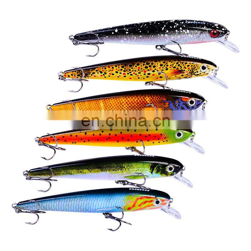 New floating lureABSPlastic artificial bait11cm/11gsea fishing lure hard bait lure segment minnow trout lure