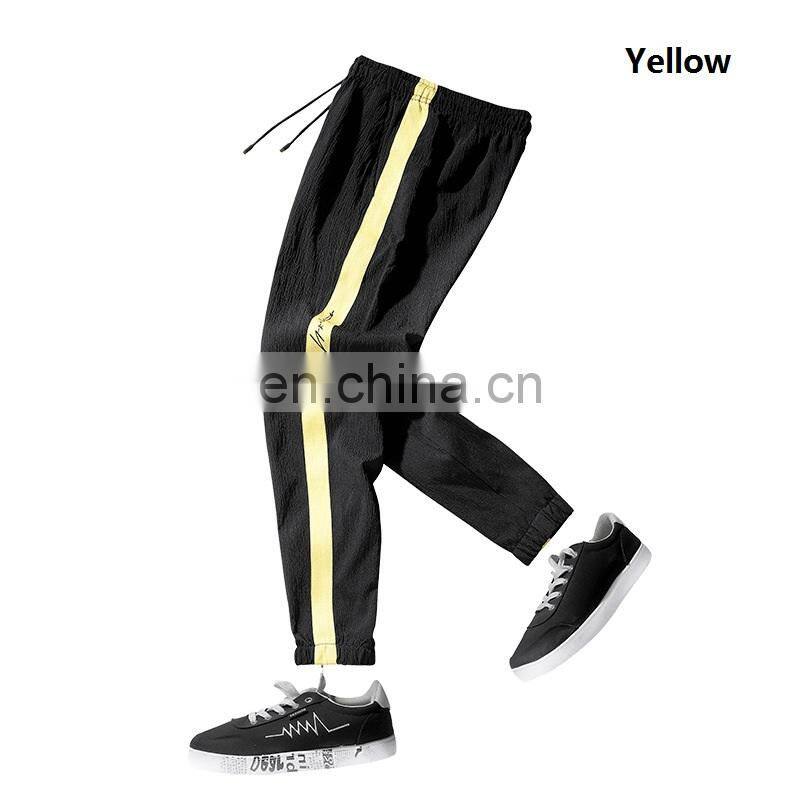 BESPOKE men's Korean versions of the stylish slacks thin sweatpants and casual feet slim men's sweatpants