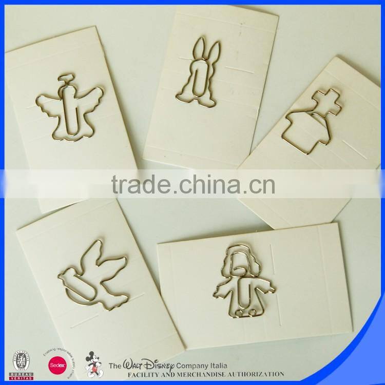 Fun image of animals series paperclip animal metal nickel