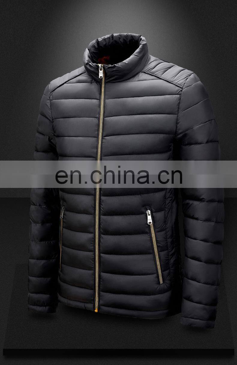 2021 autumn and winter men's cotton-padded jacket casual cotton-padded jacket men's padded cotton-padded bread  bubble coat