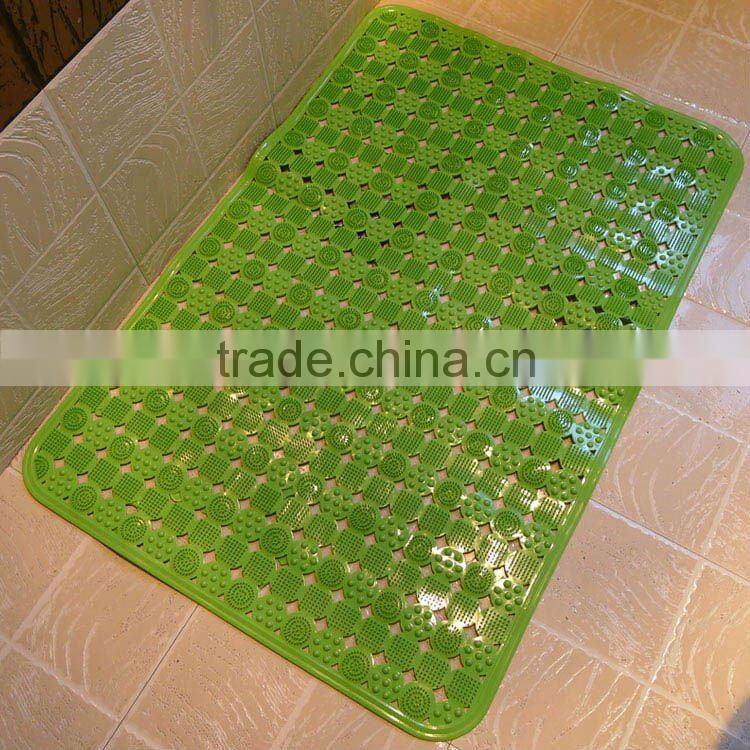 Large plastic bathroom floor mats