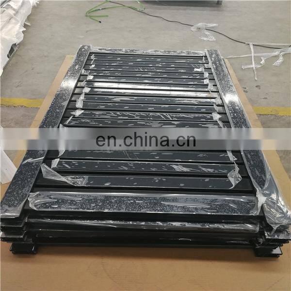 Easy installed hot sales metal frame slat fence panel aluminium slat gates and louvre inserts Australia and New Zealand