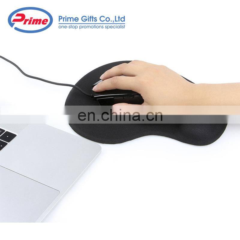 Budget Buy Custom Logo Printed Rubber Mouse Pad with Wrist Rest
