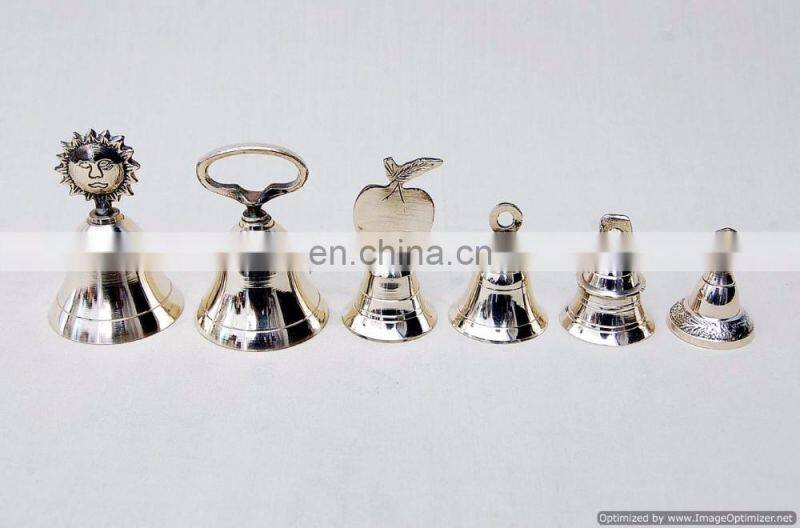 antique wholesale brass top metal bell