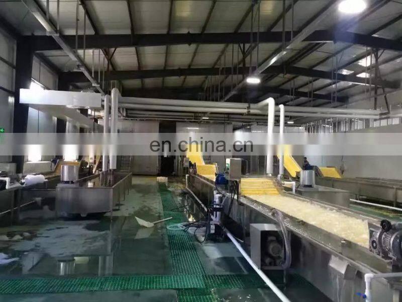 Automatic industrial frozen french fries making machine auto commercial frozen potatoes produce machines cheap price for sale