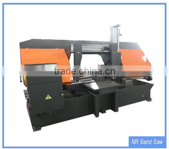 Double column higher stability hydraulic quality GZ-4240/65 portable sawmill used