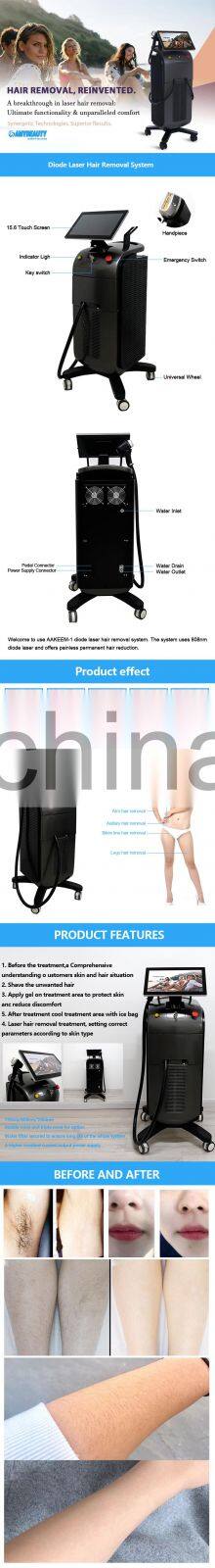 2021 salon equipment skin rejuvenation alexandrite diode 1064nm laser acne scar removal treatment machine