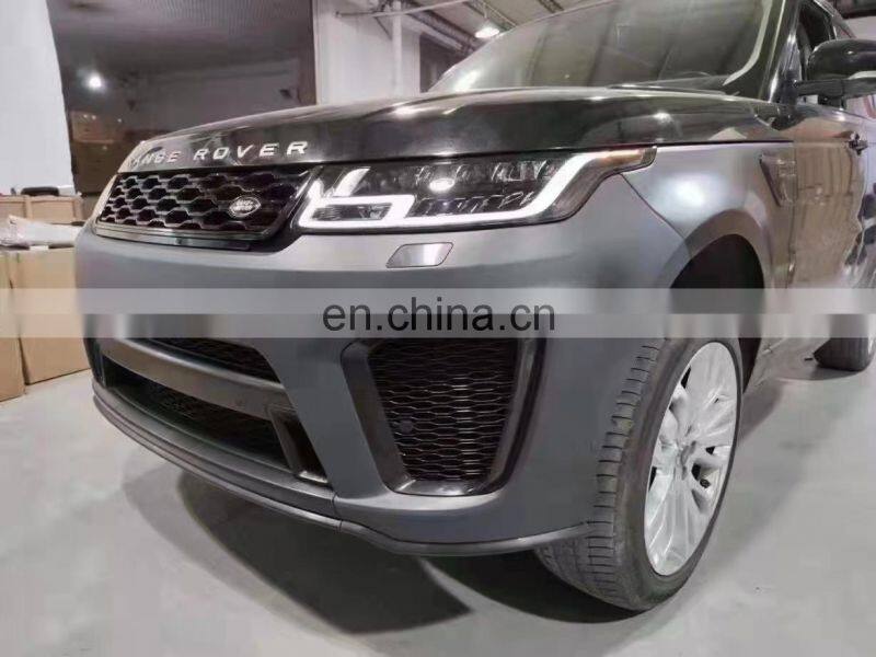 Runde Front Rear Bumper Fender Grille Headlight Exhaust For Land Rover RANGE ROVE SPORT SVR Body Kit Old Upgrade New
