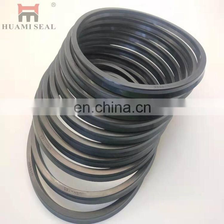 N O K PU Excavator Hydraulic oil seal IDI ISI IUI IUH UHS165*180*9 Piston rod seal oil seal CU1429K