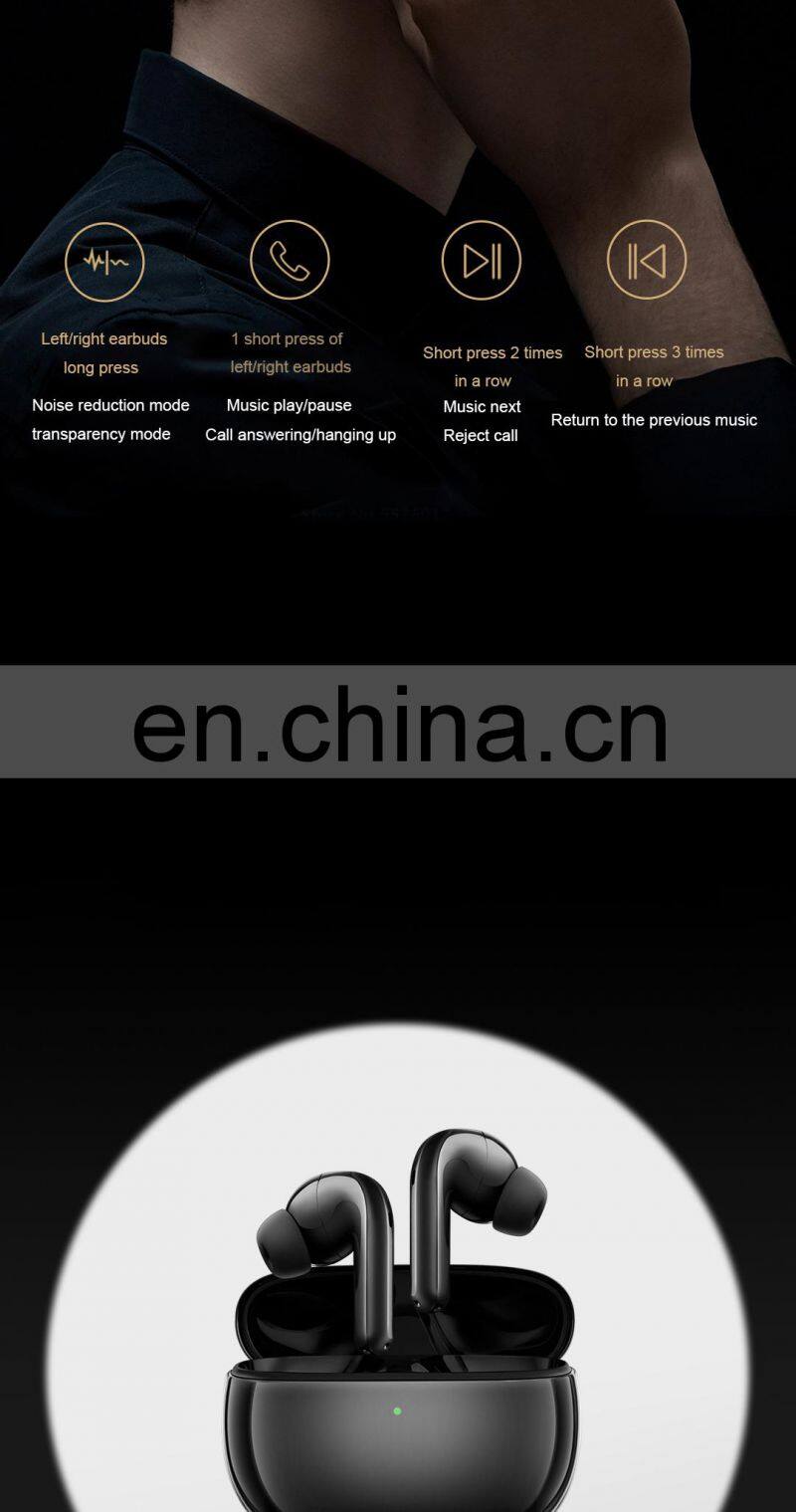2021Mi Mijia New FlipBuds Pro Earphone Noise Reduction Smart Touch Control Wireless Headphone millet FlipBuds Pro