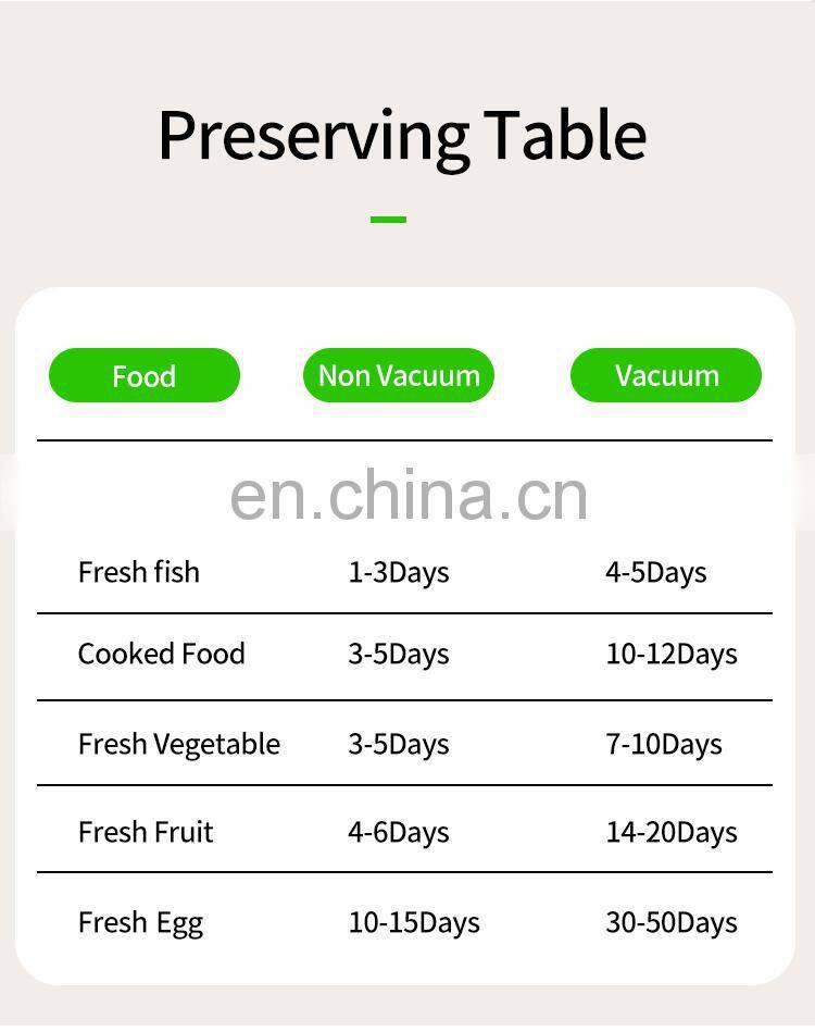 110v 220v Mini Household Vacuum Packaging Bag Food Wrapper Packing Sealer Machine