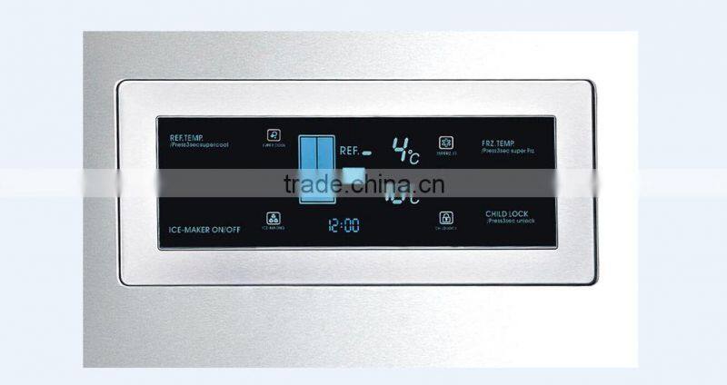 220v 50hz home star luxury meps lcd refrigerator