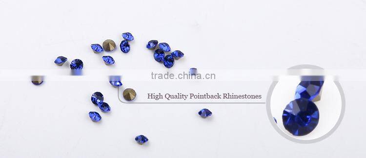 Wholesale crystal rhinestone studs for leather