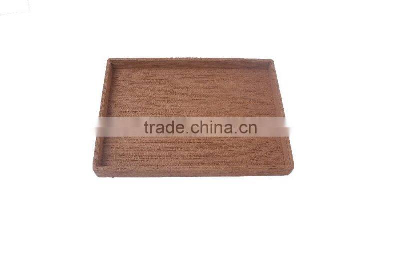 Chinese factory customized MDF jewellery stand/ custom wooden necklace display tray G-01