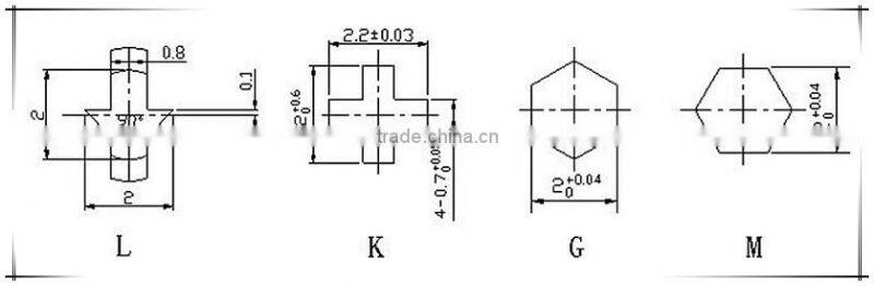 10mm PT10 Spain joystick trimmer potentiometer