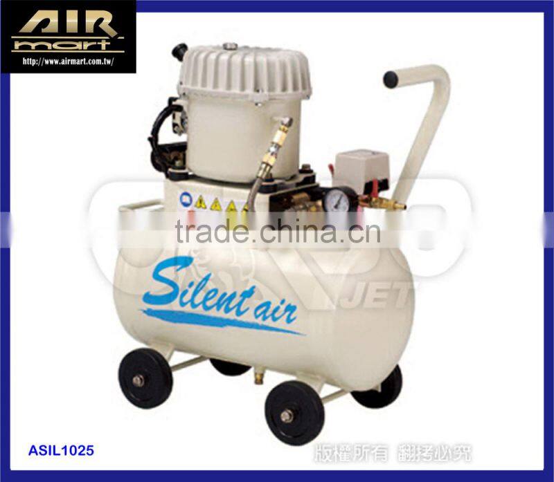 Taiwan Made, Model No. ASIL0506, lab&dental equipment, SUPER SILENT AIR COMPRESSOR