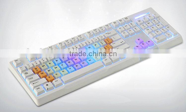 New Product Micro Wired RGB Backlit Keyboard For Sale