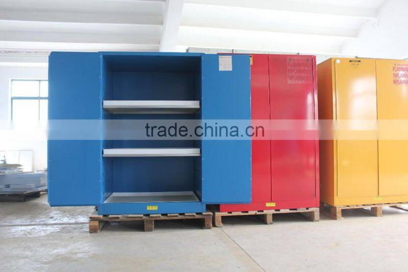 Lab table top Chemicals acid corrosive safety Cabinet with PP tray