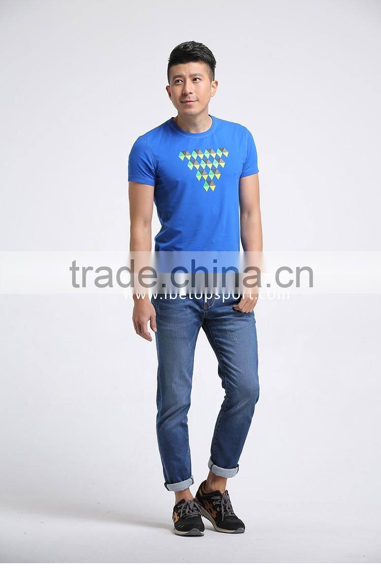 New Fashion T-Shirt Custom Design New Model Shirts for Gentle Man