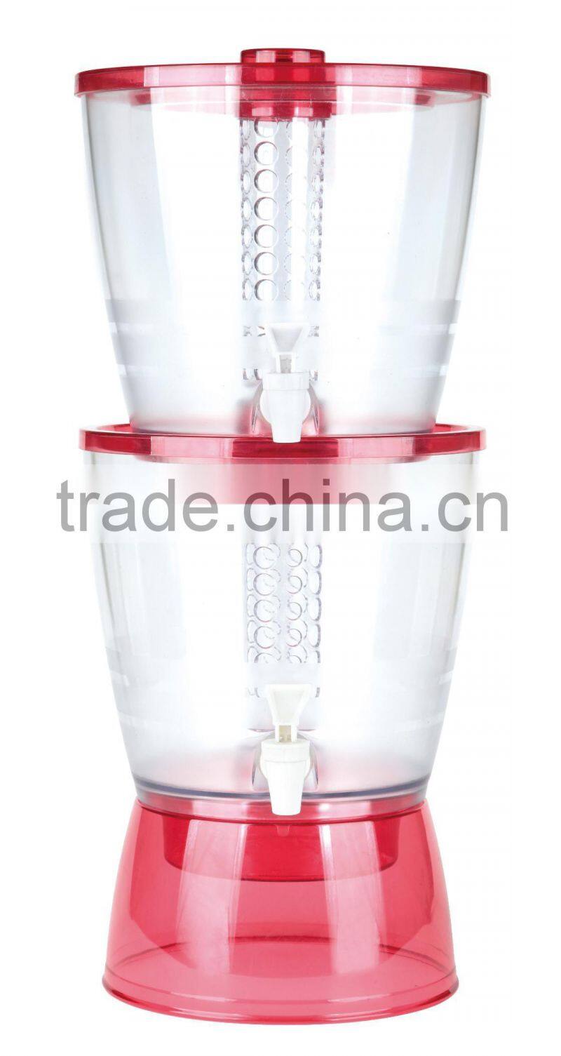 double layer water pitcher