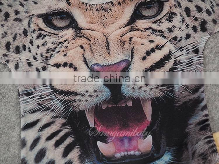 Foreign Trade Children's Clothes waholesale F1820 Summer Hot New Style Girl 3D Animal Printing Baby Suits