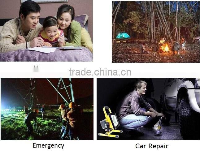 10W 20W 30W 50W cob rehcargeable & portable 20w LED flood light