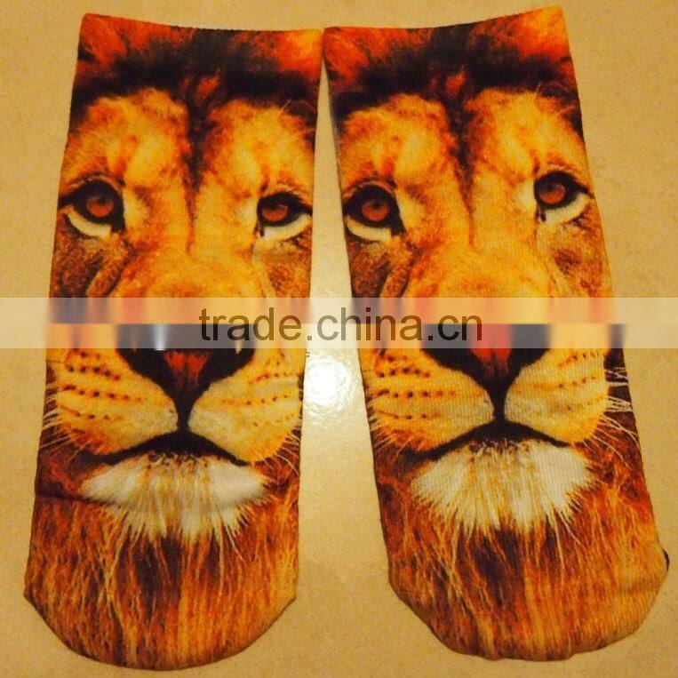 Wholesale Floral Photo Real Ankle Socks