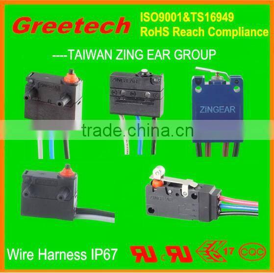 40t85 mini waterproof micro switch, hook lock door switch for 12v car electric kettle