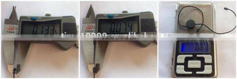 quality string seal tag, hang tag string, garment plastic seal tag black seal tag pen with string
