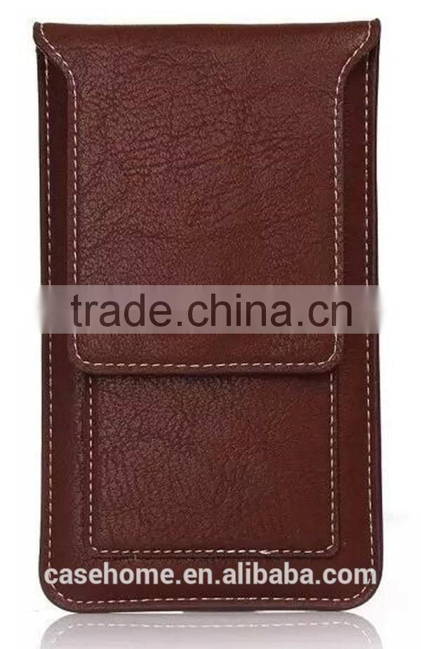 Universal Leather Protective Mobile Phone Cover PU Leather Case for iphone 6s