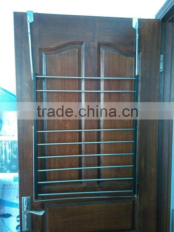 Garments Importers In Europe Folding Stainless Steel Overdoor Hanger For Towel