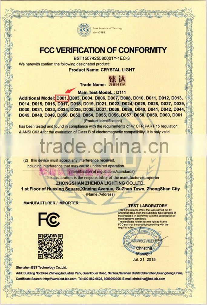 wholesales contemporary crystal lighting ceiling lights led for home