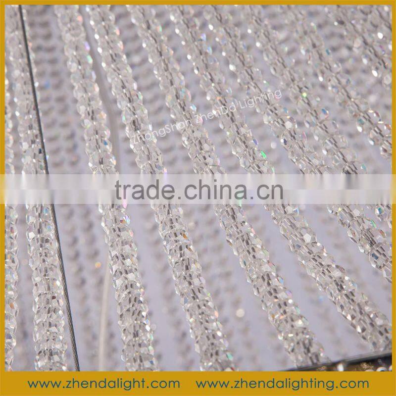 white color birdcage shape fancy light modern crystal pendant lamp online shopping D048/16+9