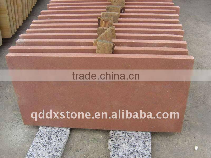 wooden yellow sandstone cut to size