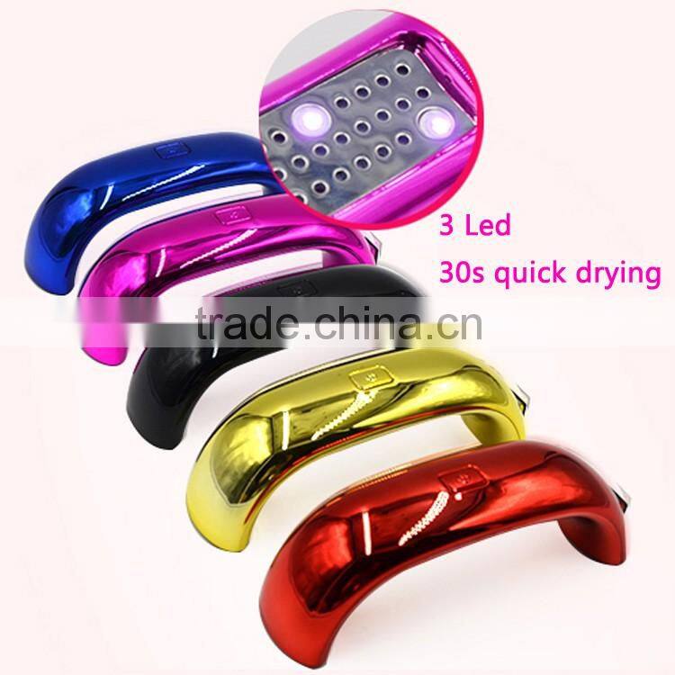 hot selling mini 9w nail led lamp