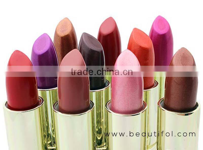 Make your own private label cosmetics lipstick, wholesale lip stick OEM